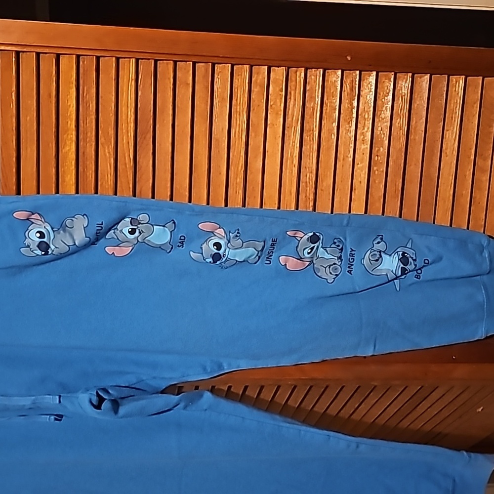 Disney Blue Lilo And Stitch XXXL Sweatpants